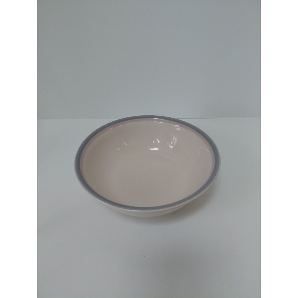 VTG Pfaltzgraff Aura Pink 8.5 in Round Vegetable Serving Bowl Stoneware